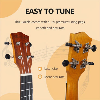 Guitar Pick Set, 21 Inch, 23 Inch, Inch, Ukulele, Beginner for Practice and Performance detail image - detail view 21
