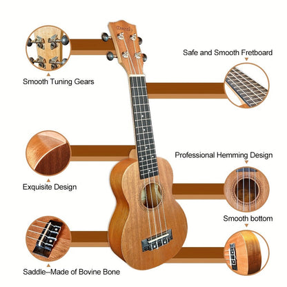 Guitar Pick Set, 21 Inch, 23 Inch, Inch, Ukulele, Beginner for Practice and Performance detail image - detail view 4
