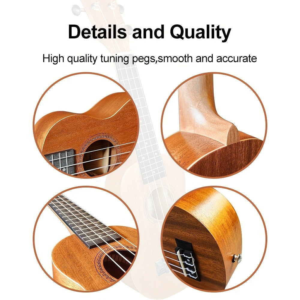 Guitar Pick Set, 21 Inch, 23 Inch, Inch, Ukulele, Beginner for Practice and Performance detail image - detail view 6