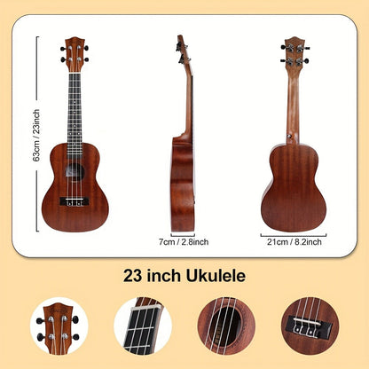 Guitar Pick Set, 21 Inch, 23 Inch, Inch, Ukulele, Beginner for Practice and Performance detail image - detail view 8