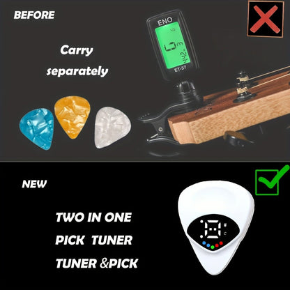 Guitar Pick Set, 2in, Tuner, Set-Include for Practice and Performance detail image - detail view 3