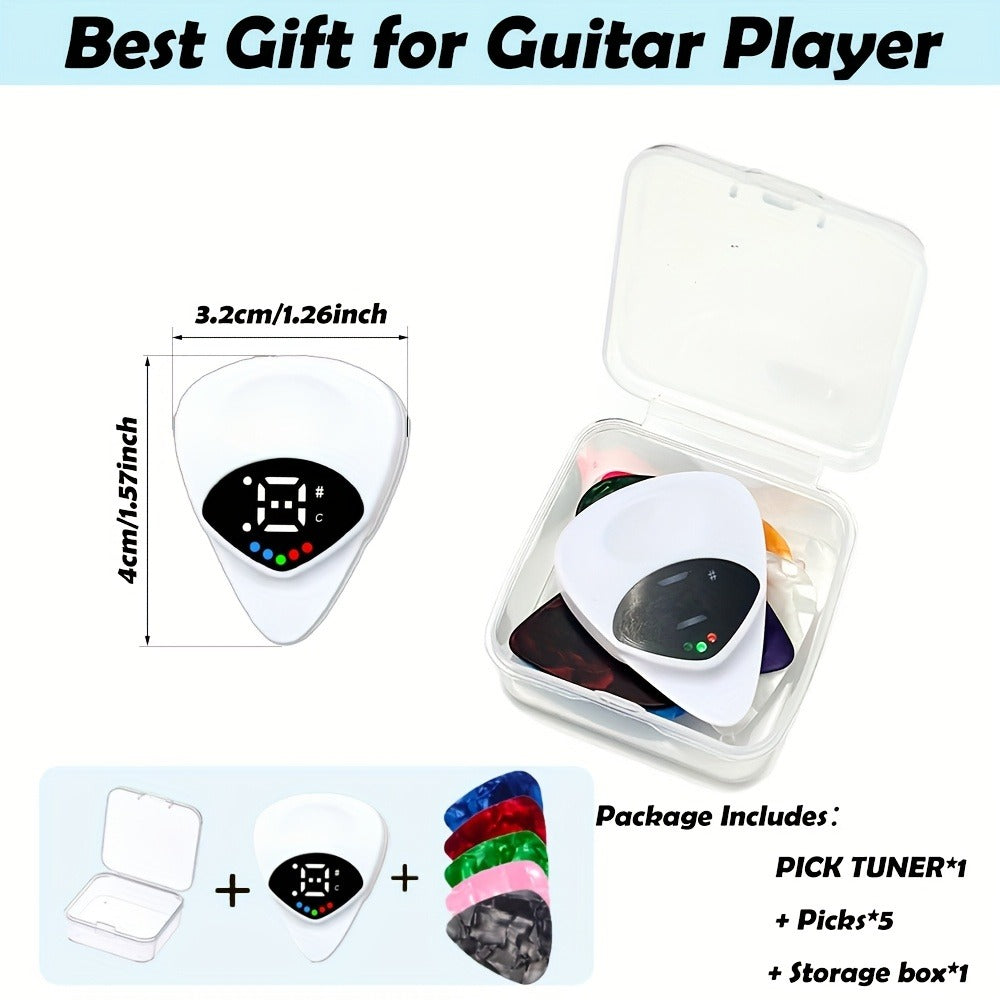 Guitar Pick Set, 2in, Tuner, Set-Include for Practice and Performance detail image - detail view 4