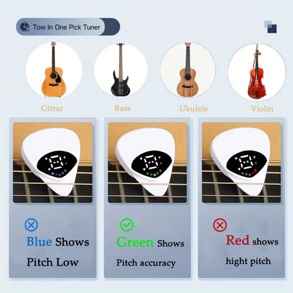 Guitar Pick Set, 2in, Tuner, Set-Include for Practice and Performance detail image - detail view 5