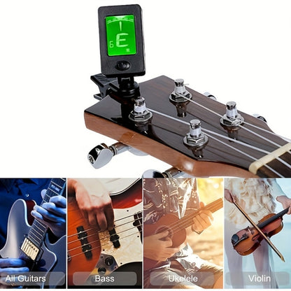 Guitar Pick Set, 7pcs, Clip-On, Tuner, Picks for Practice and Performance detail image - detail view 5