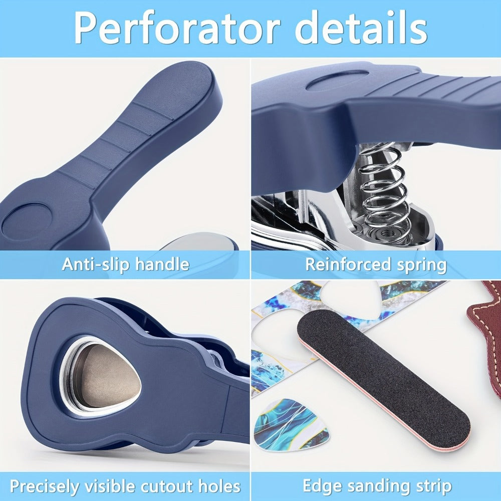 Guitar Pick Set, Punch, Kit, Bass for Practice and Performance detail image - detail view 5