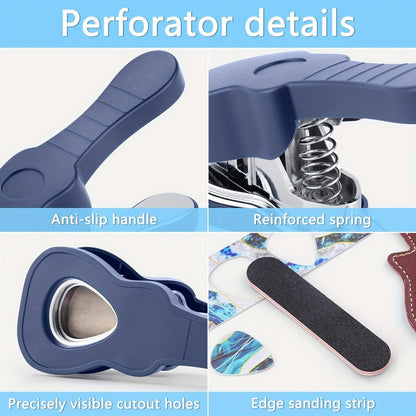 Guitar Pick Set, Punch, Kit, Bass for Practice and Performance detail image - detail view 5