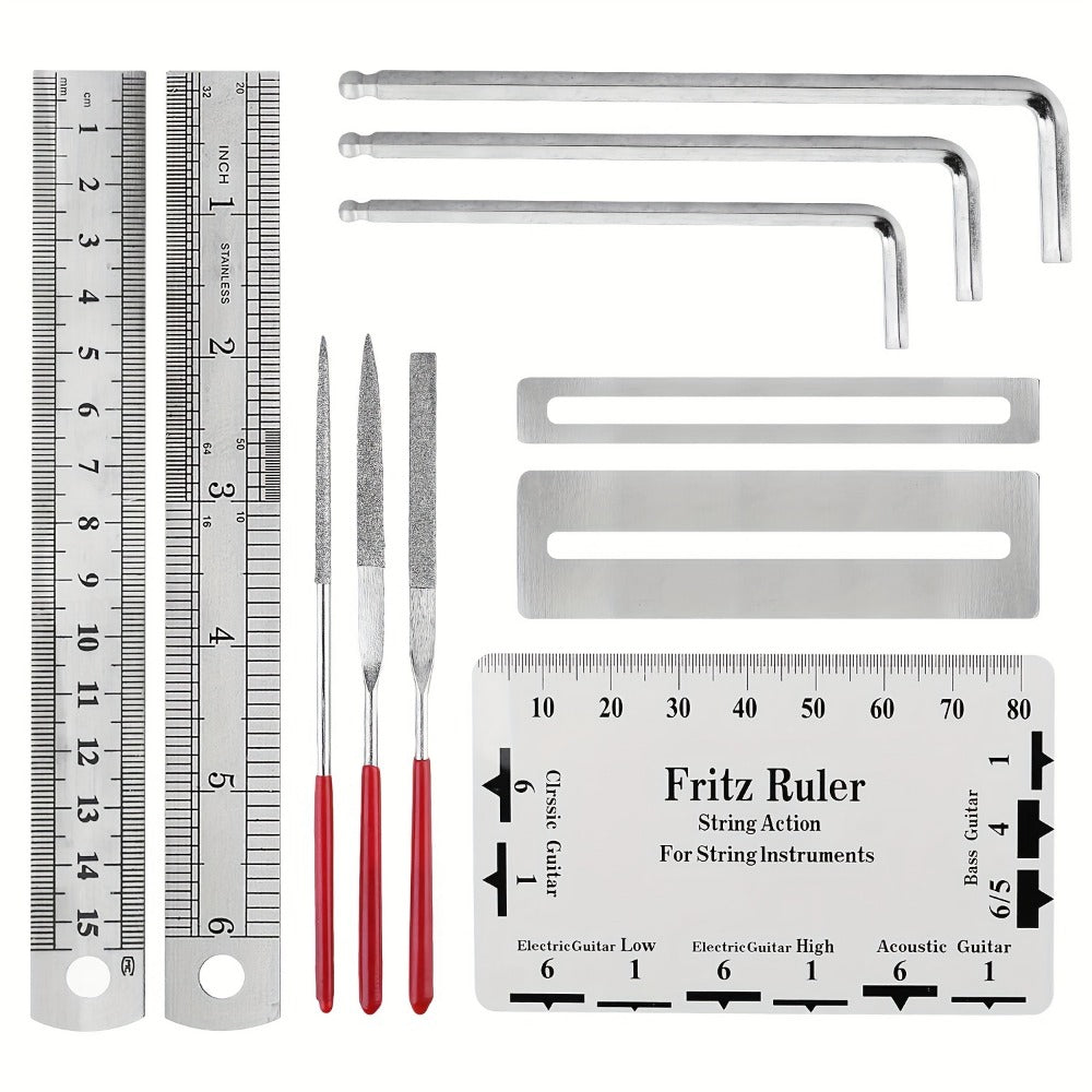Guitar Repair Tool Kit, 23pcs, 15cm, Pick, Random, Color for Guitar Maintenance detail image - detail view 4
