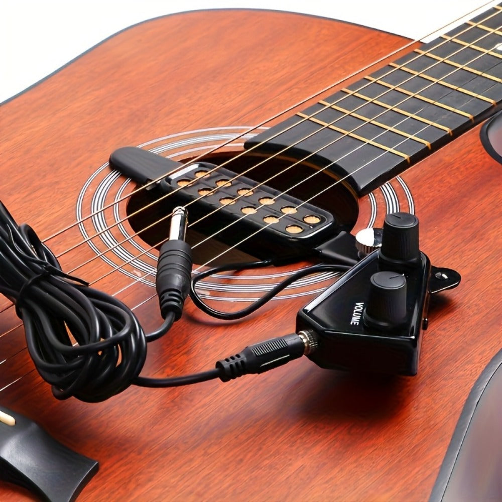 Guitar Replacement Part, 12 Hole Pickup, 1pc, 12-Hole, Acoustic for Guitar Repair detail image - detail view 4