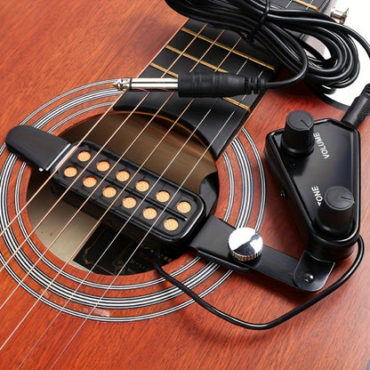 Guitar Replacement Part, 12 Hole Pickup, 1pc, 12-Hole, Acoustic for Guitar Repair detail image - detail view 5