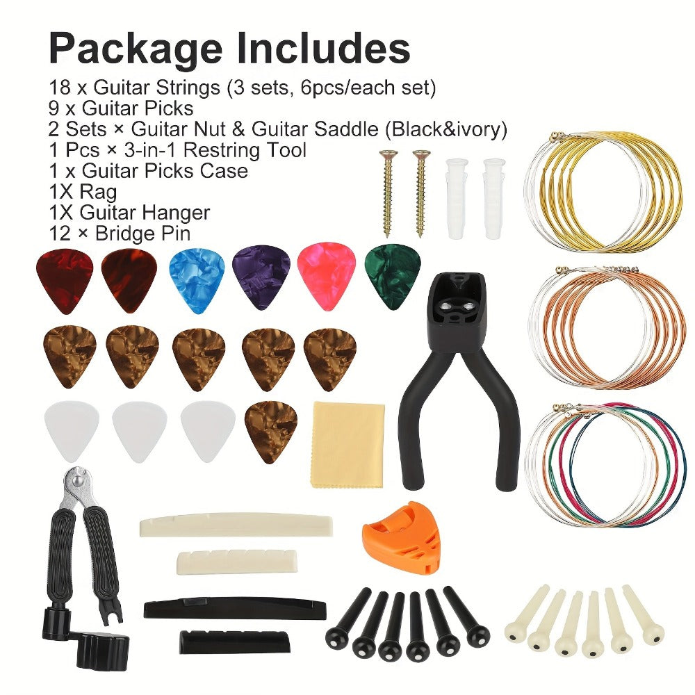 Guitar Replacement Part, 45pcs, Set, Additions for Guitar Repair detail image - detail view 6