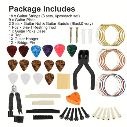 Guitar Replacement Part, 45pcs, Set, Additions for Guitar Repair detail image - detail view 6
