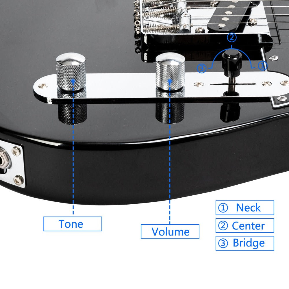 Guitar Replacement Part, Blue, Maple, Fingerboard, Electric for Guitar Repair detail image - detail view 9