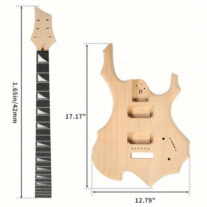 Guitar Replacement Part, DIY, Mahogany, Body for Guitar Repair detail image - detail view 10