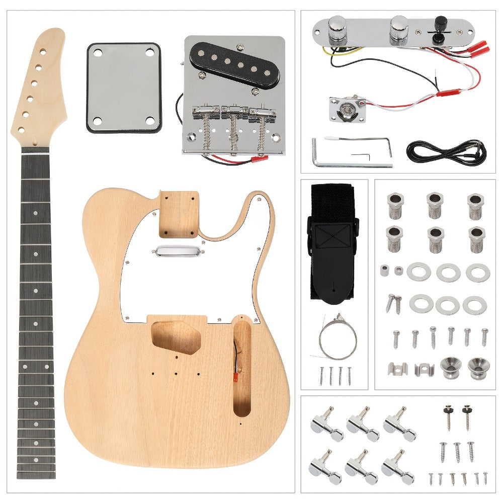 Guitar Replacement Part, DIY, Mahogany, Body for Guitar Repair detail image - detail view 3
