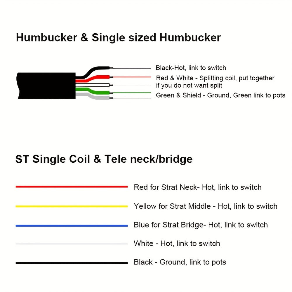 Guitar Replacement Part, High-Performance, Black, Humbucker for Guitar Repair detail image - detail view 12