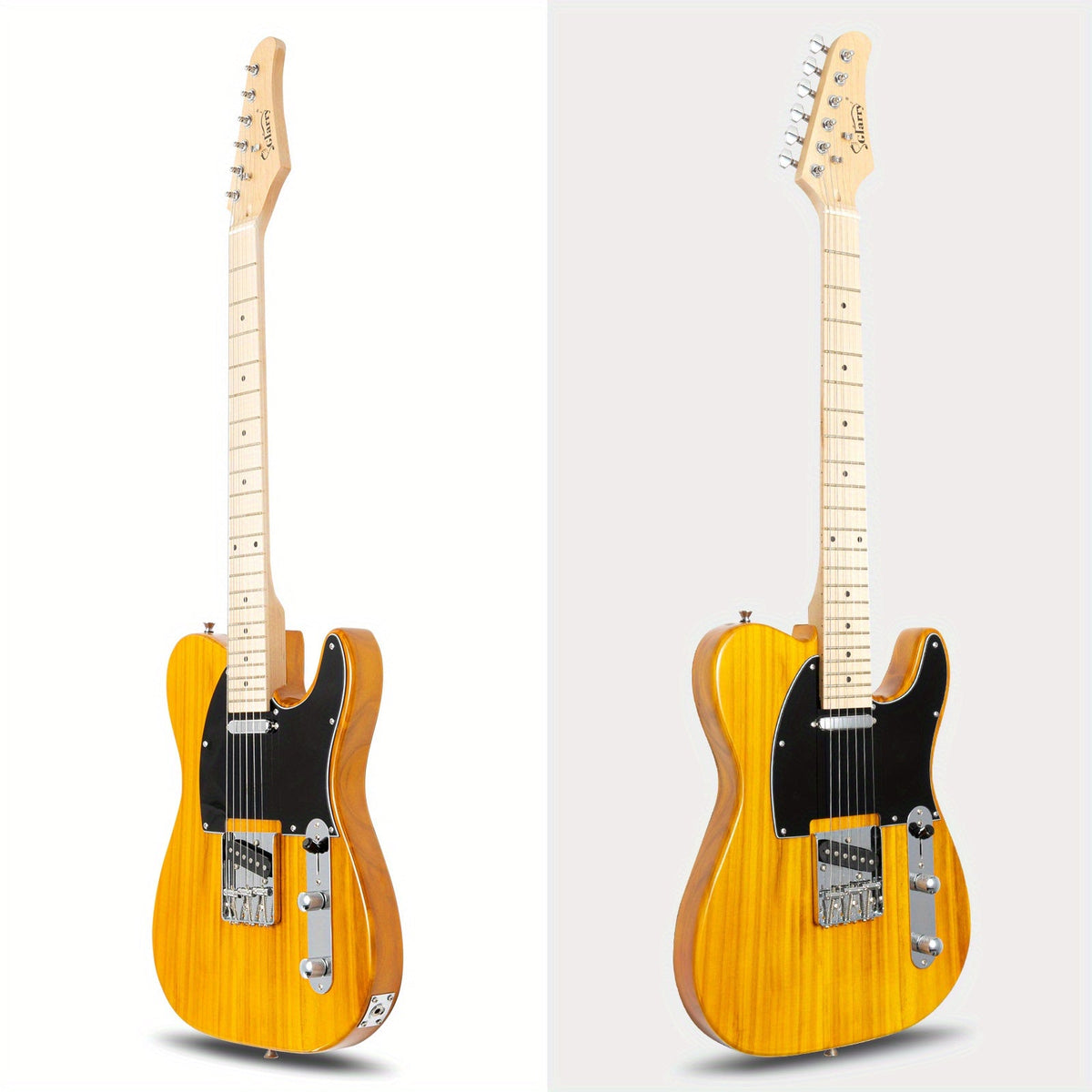 Guitar Replacement Part shown in the Transparent Yellow option
