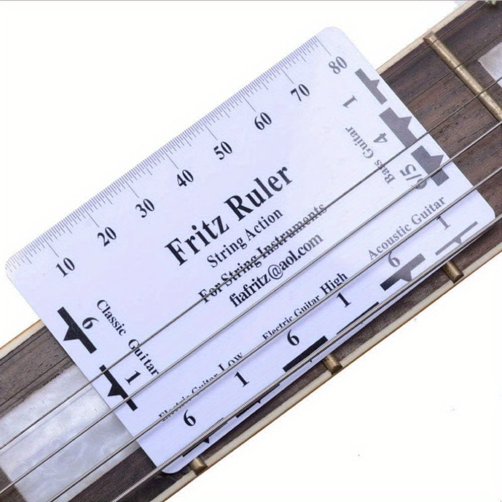 Guitar Setup Tool Kit, 12-Piece Luthier Gauge Set for Guitar and Bass detail image - detail view 10