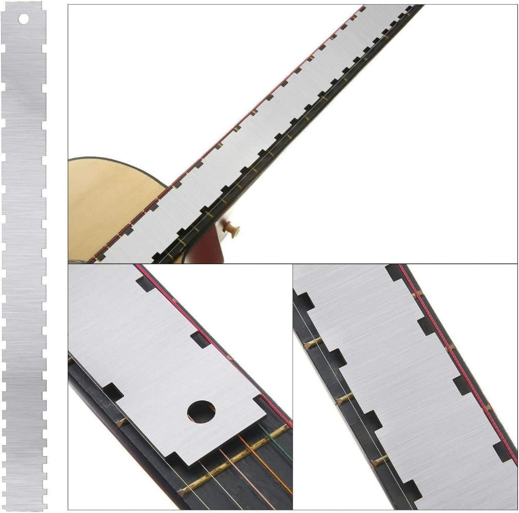 Guitar Setup Tool Kit, 12-Piece Luthier Gauge Set for Guitar and Bass detail image - detail view 11