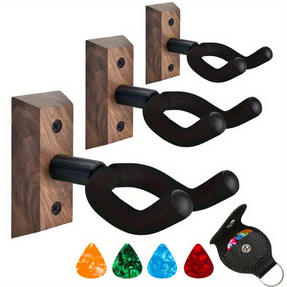 Guitar Stand, 2 Pack, Wall, Mount, Pack for Holding And Displaying Guitars detail image - detail view 4