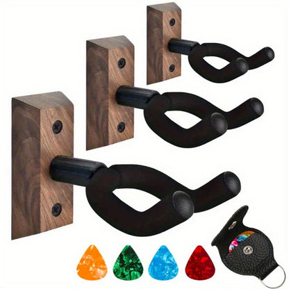 Guitar Stand, 2 Pack, Wall, Mount, Pack for Holding And Displaying Guitars detail image - detail view 4