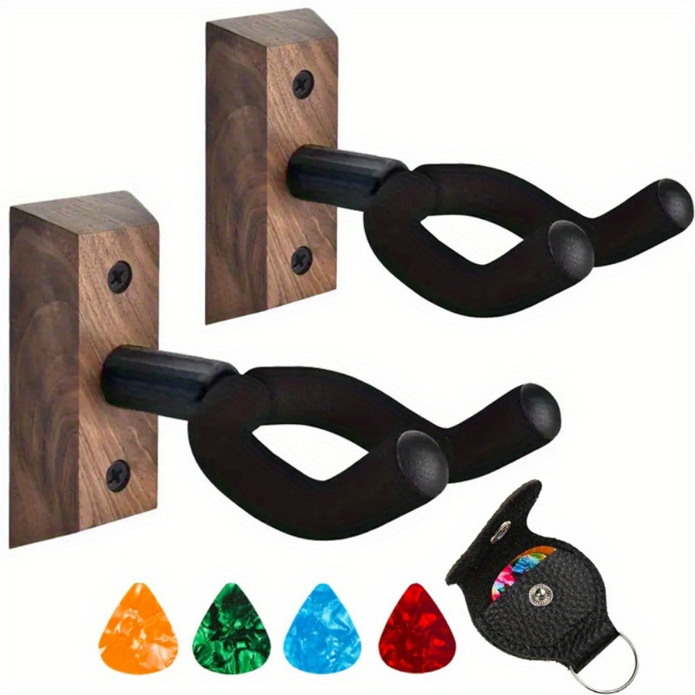 Guitar Stand, 2 Pack, Wall, Mount, Pack for Holding And Displaying Guitars detail image - detail view 5