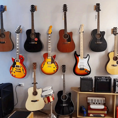 Guitar Stand, 2 Pack, Wall, Mount, Pack for Holding And Displaying Guitars detail image - detail view 9