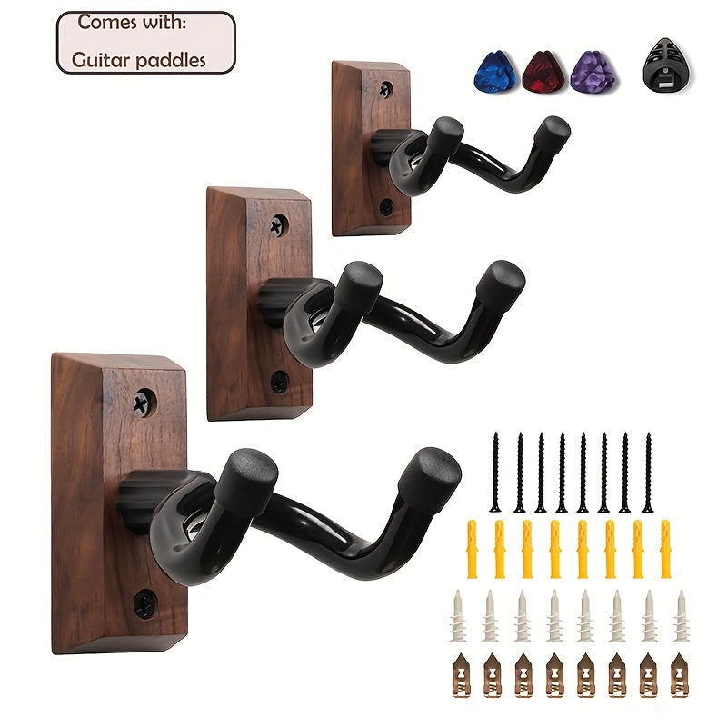 Guitar Stand shown in the 3 Hooks option