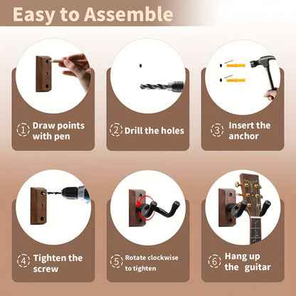 Guitar Stand, 2pcs, 3pcs, 4pcs for Holding And Displaying Guitars detail image - detail view 6