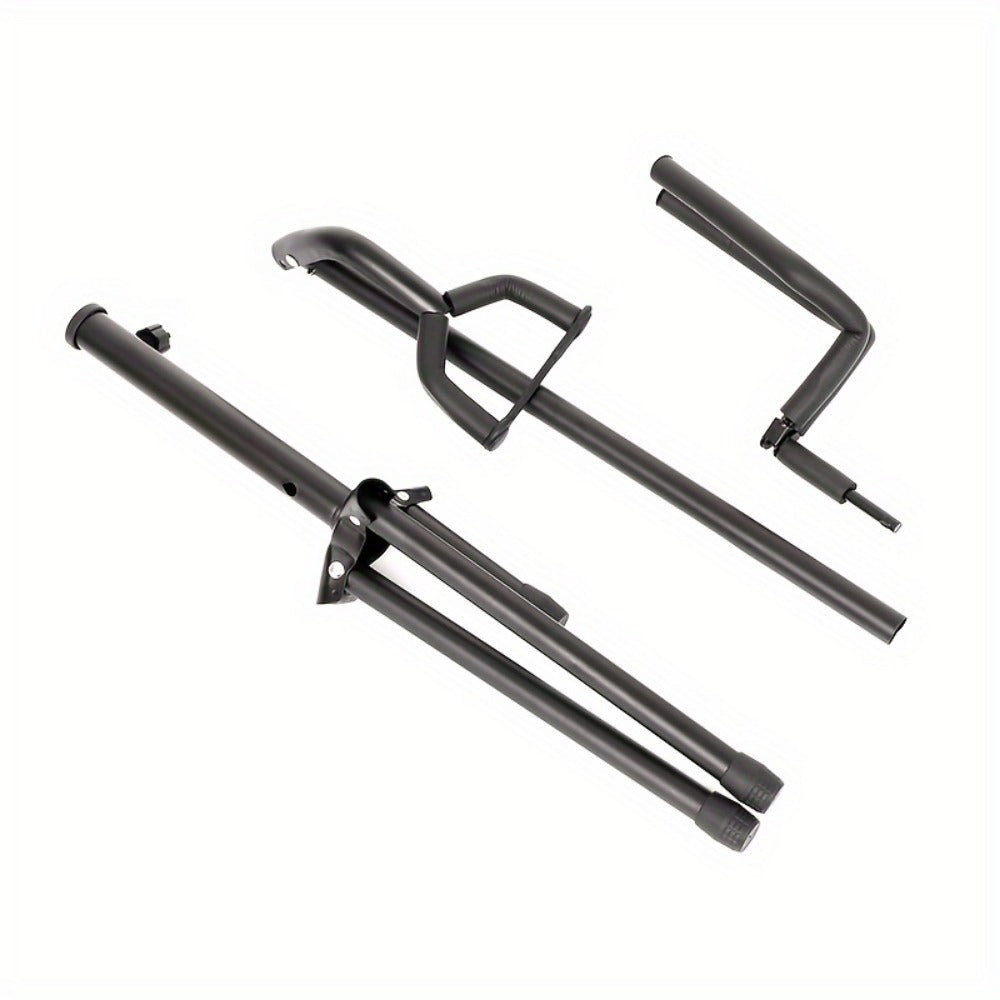 Guitar Stand, 2pcs Iron Guitar, Foldable, Portable, Folding, Single for Holding detail image - detail view 10