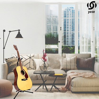 Guitar Stand, 2pcs Iron Guitar, Foldable, Portable, Folding, Single for Holding detail image - detail view 6