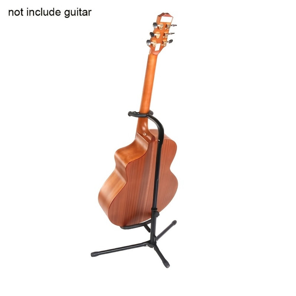 Guitar Stand, Adjustable, Foldable, Metal, Floor for Holding And Displaying Guitars detail image - detail view 4