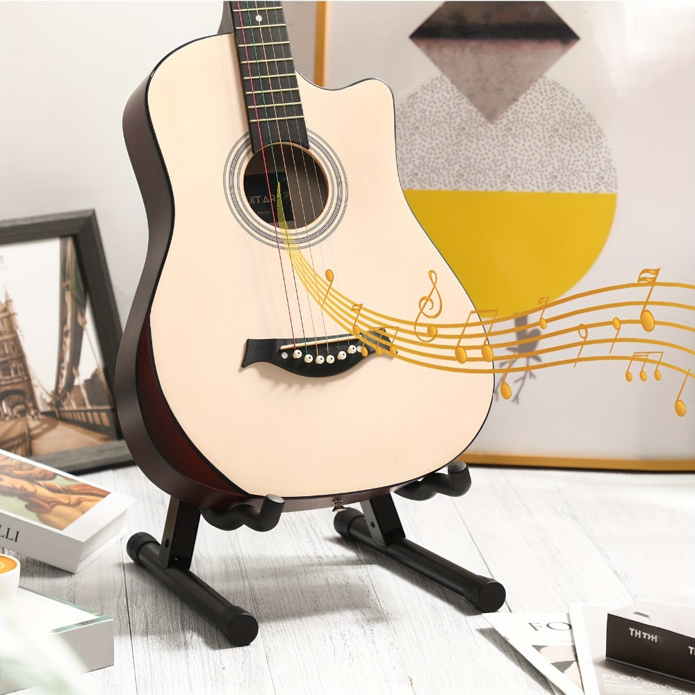 Guitar Stand, Foldable, 3pcs, Support for Holding And Displaying Guitars detail image - detail view 6