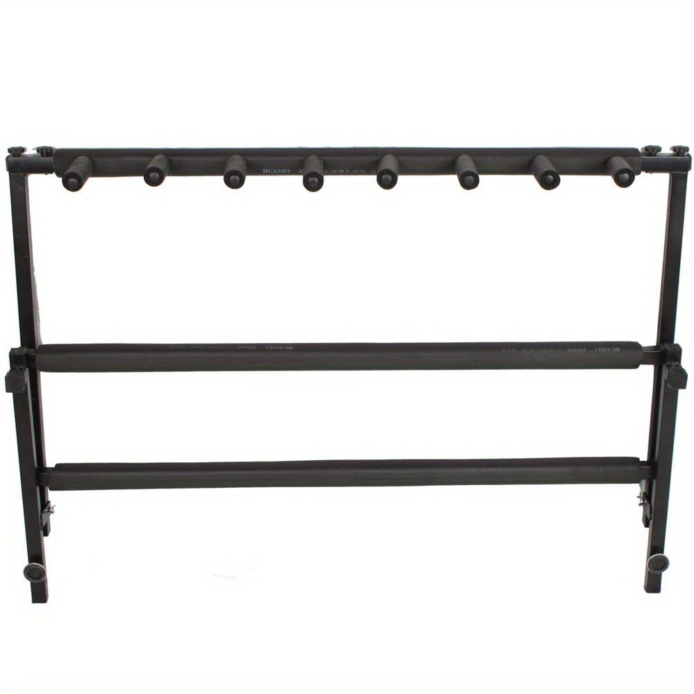 Guitar Stand, Foldable, Heavy-Duty, Rack, Style for Holding And Displaying Guitars detail image