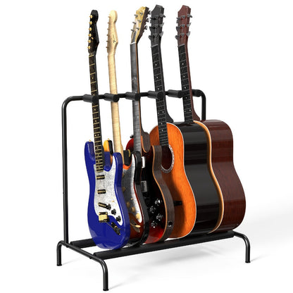 Guitar Stand, Foldable, Portable, Holder, Rack, Folding for Holding And Displaying Guitars detail image - detail view 4