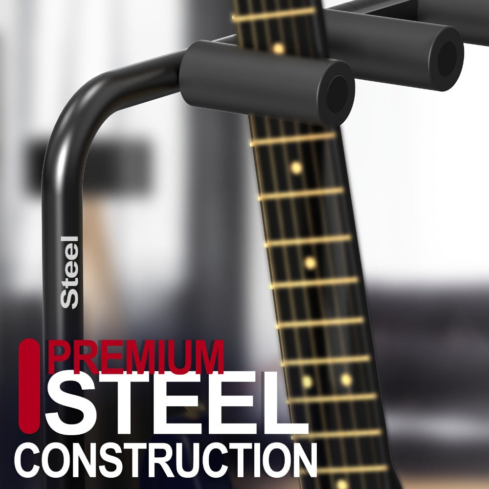 Guitar Stand, Foldable, Portable, Holder, Rack, Folding for Holding And Displaying Guitars detail image - detail view 5