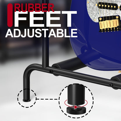 Guitar Stand, Foldable, Portable, Holder, Rack, Folding for Holding And Displaying Guitars detail image - detail view 6