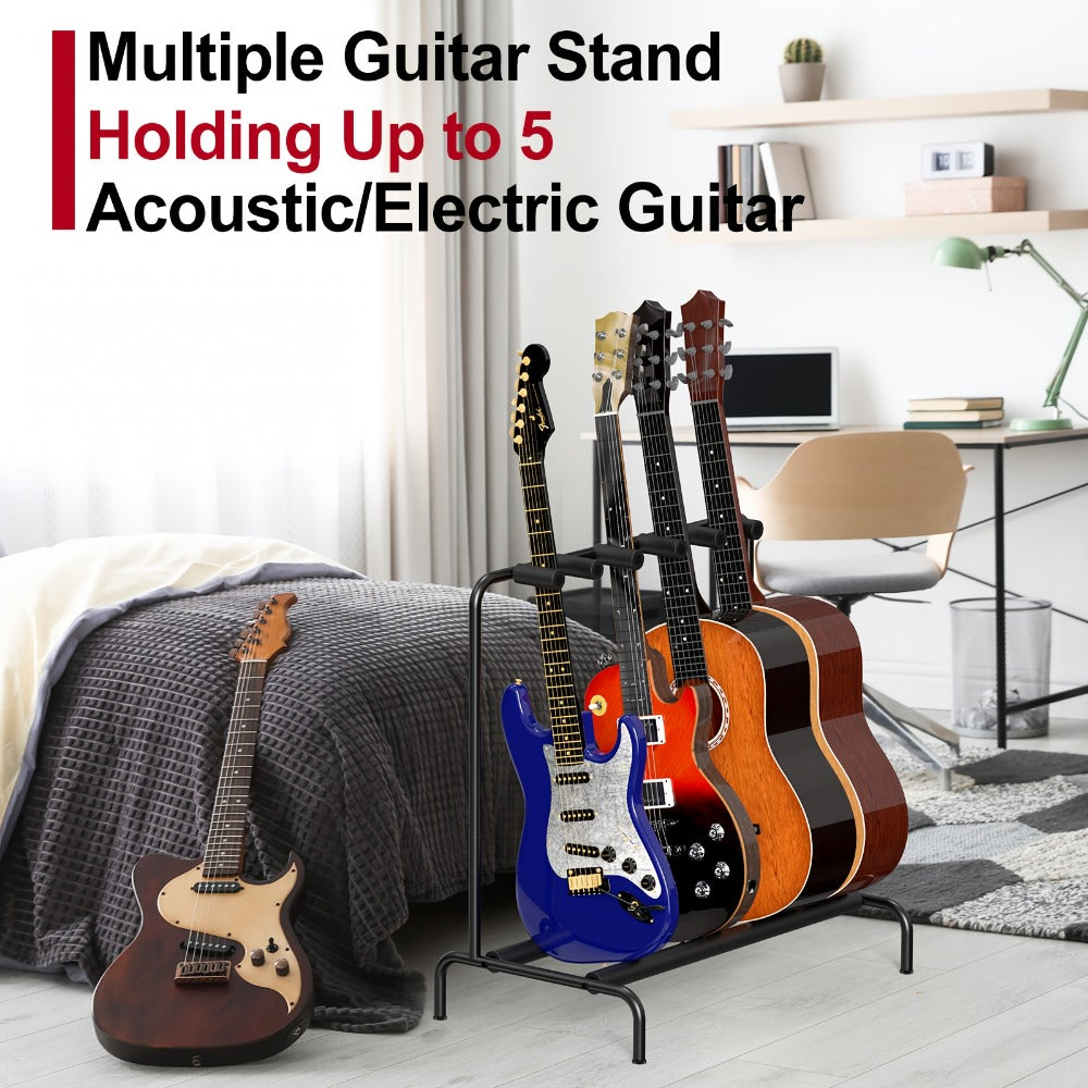 Guitar Stand, Foldable, Portable, Holder, Rack, Folding for Holding And Displaying Guitars detail image - detail view 7