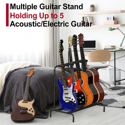 Guitar Stand, Foldable, Portable, Holder, Rack, Folding for Holding And Displaying Guitars detail image - detail view 7