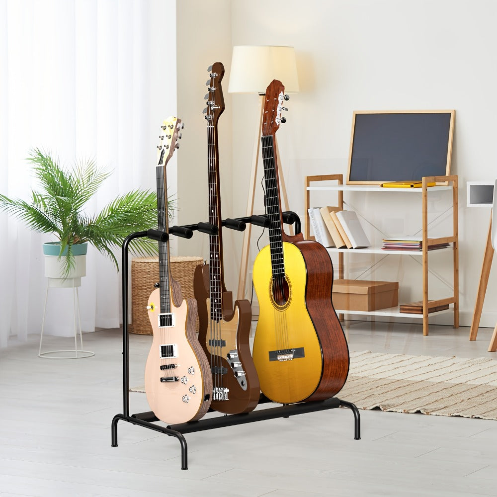 Guitar Stand, Foldable, Portable, Holder, Rack, Folding for Holding And Displaying Guitars detail image - detail view 8