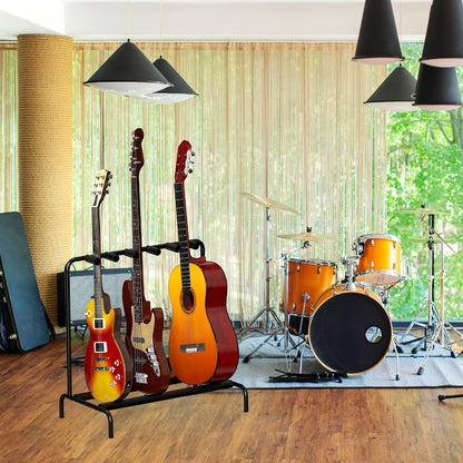 Guitar Stand, Foldable, Portable, Holder, Rack, Folding for Holding And Displaying Guitars detail image - detail view 9