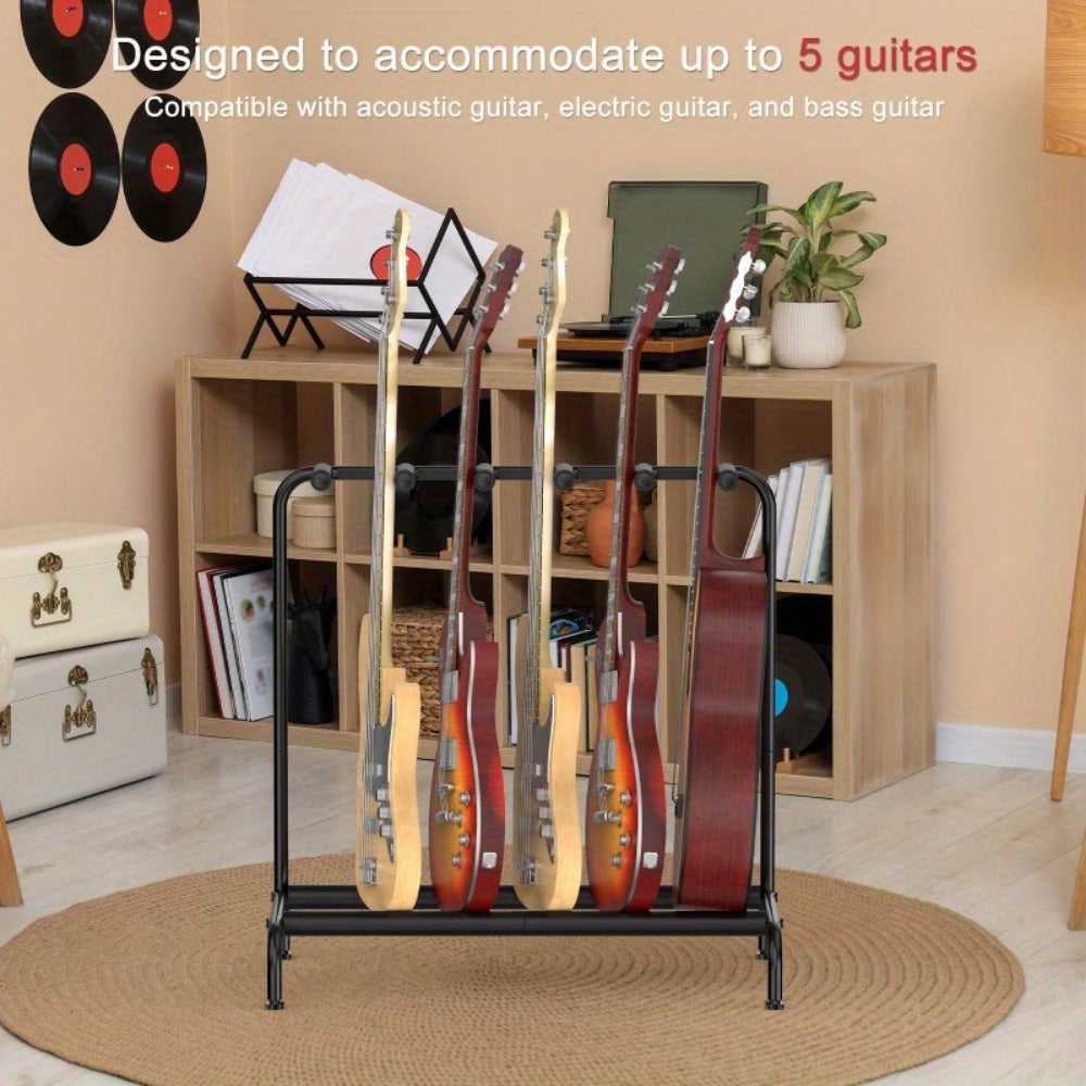 Guitar Stand, Holds, Guitars, Sturdy for Holding And Displaying Guitars detail image - detail view 12