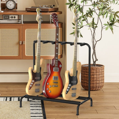 Guitar Stand, Holds, Guitars, Sturdy for Holding And Displaying Guitars detail image - detail view 9