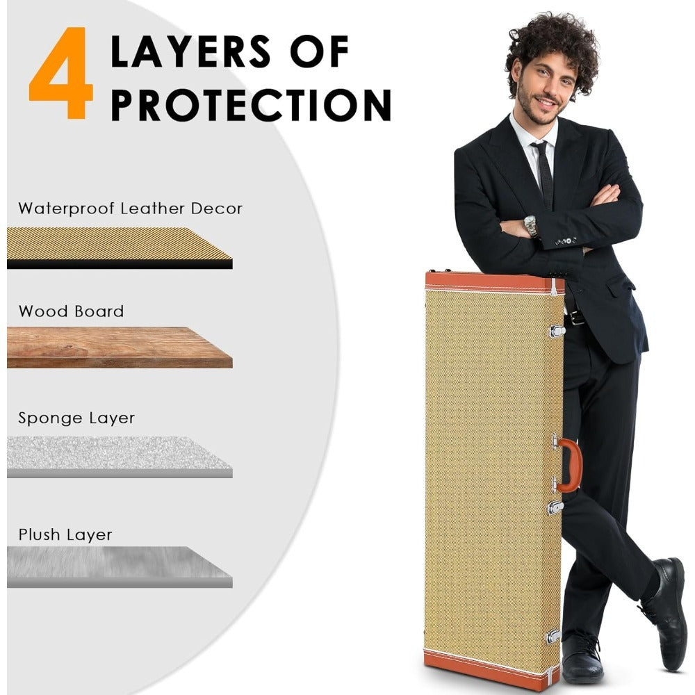 Guitar Stand, Portable, Electric, Hard, Case for Holding And Displaying Guitars detail image - detail view 4