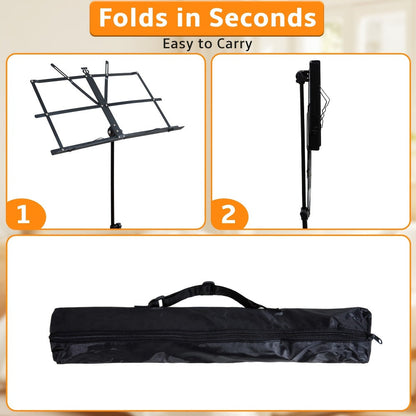 Guitar Stand, Portable, Foldable, Adjustable, Folding, Music for Holding And Displaying detail image - detail view 13
