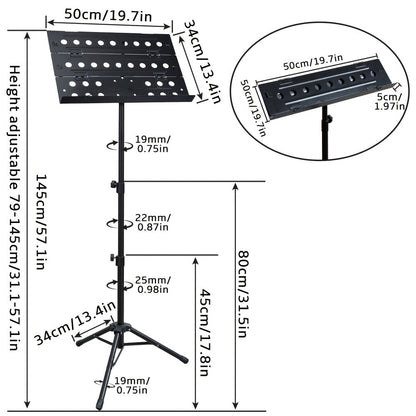 Guitar Stand, Portable, Foldable, Adjustable, Folding, Music for Holding And Displaying detail image