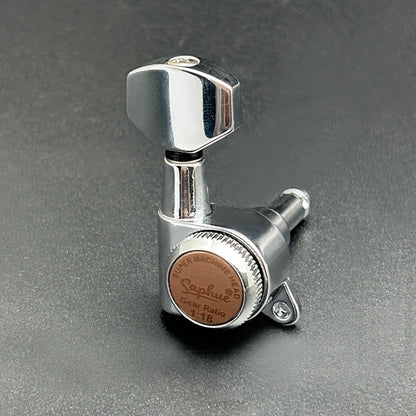 Guitar Tuning Peg Set, Silvery 3 Right, 6pcs, SAPHUE, Locking for Replacing Guitar Tuning detail image