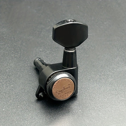 Guitar Tuning Peg Set, Silvery 3 Right, 6pcs, SAPHUE, Locking for Replacing Guitar Tuning detail image - detail view 8