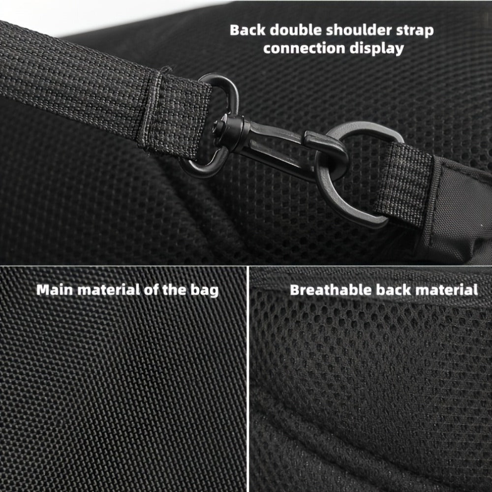 Gym Duffel Bag – 2 Piece, Nylon, Lightweight, Large Capacity – detail view 10