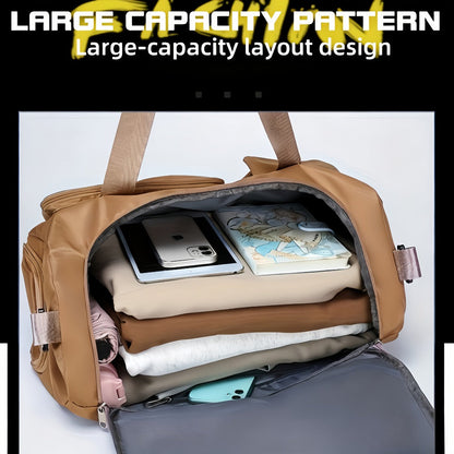 Gym Duffel Bag – 2 Piece, Nylon, Lightweight, Large Capacity – detail view 5