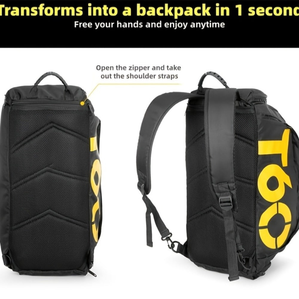 Gym Duffel Bag – 2 Piece, Nylon, Lightweight, Large Capacity – detail view 8